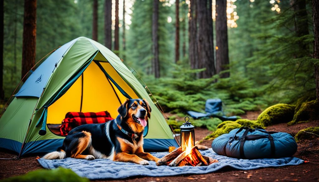 pet-friendly camping